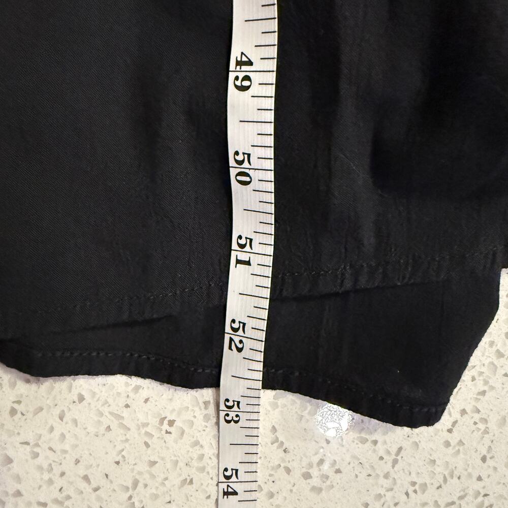 NWT Old Navy Black Cami Maxi Dress 3X Cotton Blend Boho Resort Vacation Summer - Picture 8 of 9